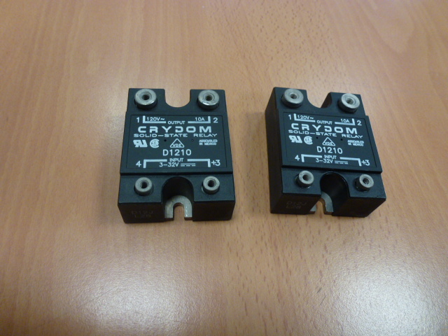 Craydom D1210 Solid State Relay Lot of 2 
